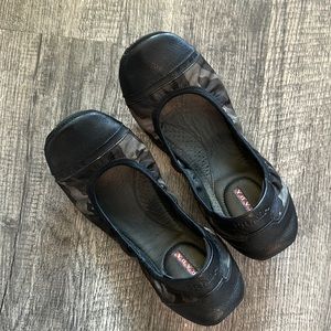 Prada Camo Ballet Flats